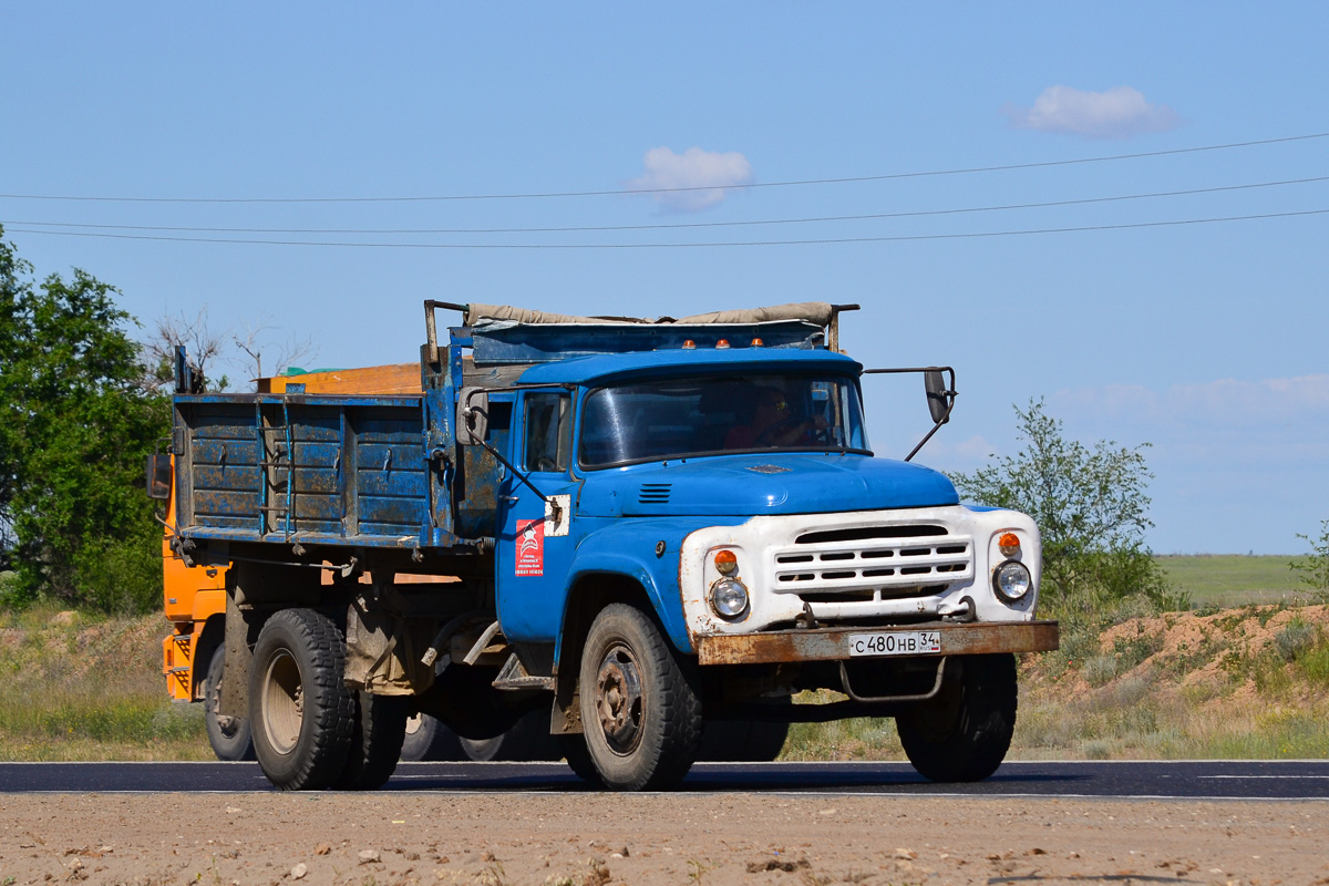 Волгоградская область, № С 480 НВ 34 — ЗИЛ-495710