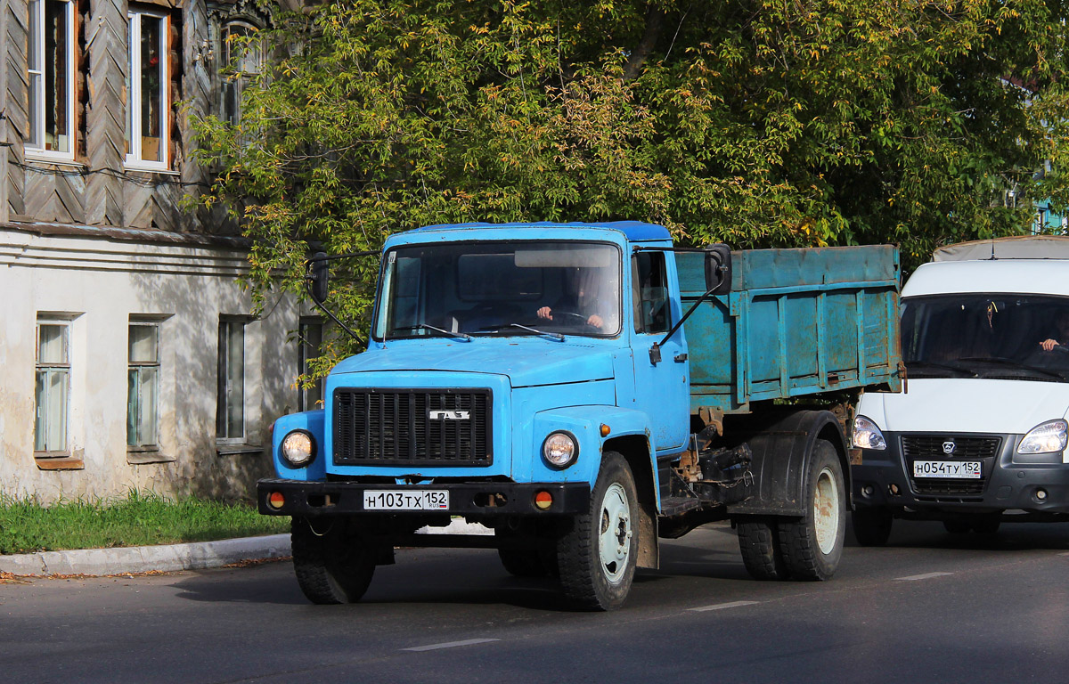 Нижегородская область, № Н 103 ТХ 152 — ГАЗ-3307