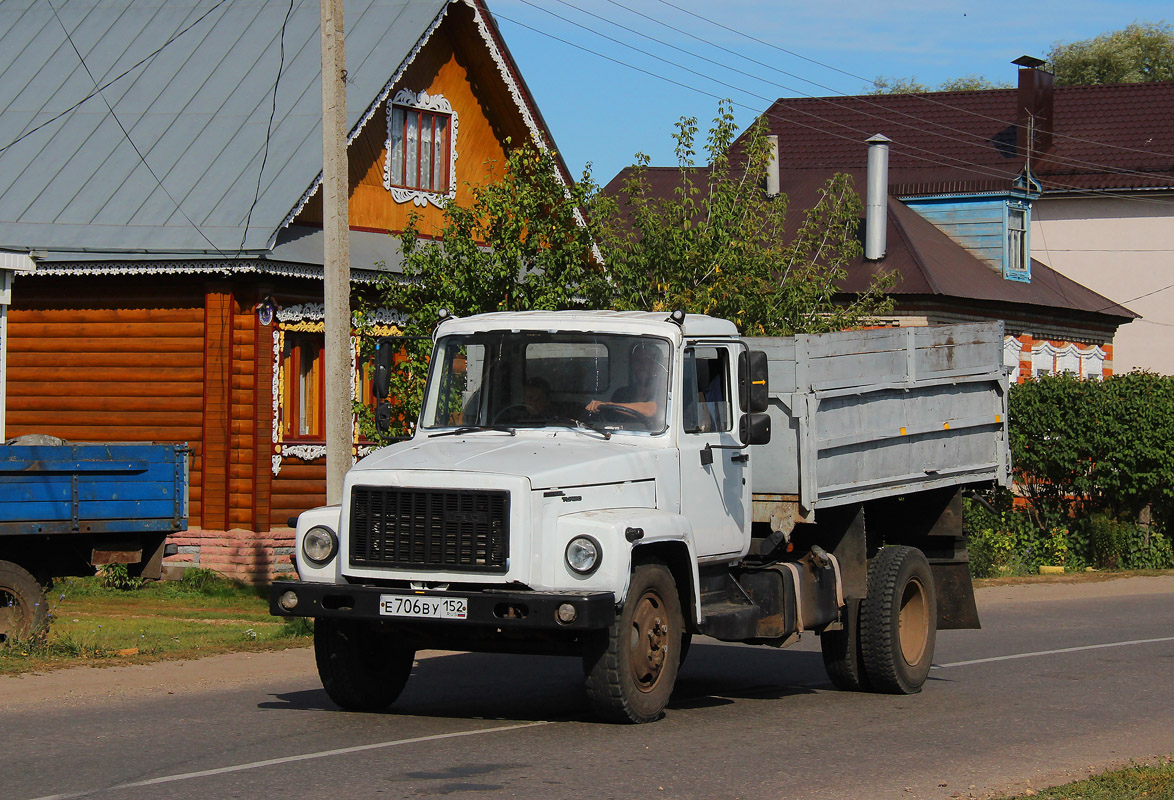 Нижегородская область, № Е 706 ВУ 152 — ГАЗ-3309