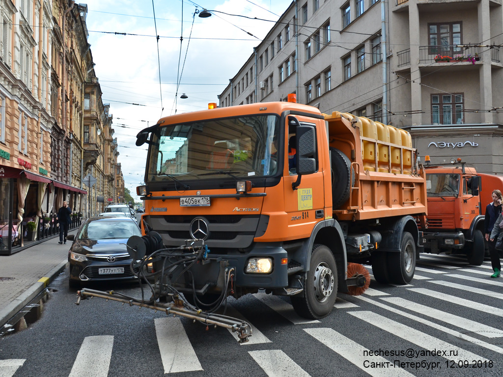 Санкт-Петербург, № 914 — Mercedes-Benz Actros ('2009) 2041