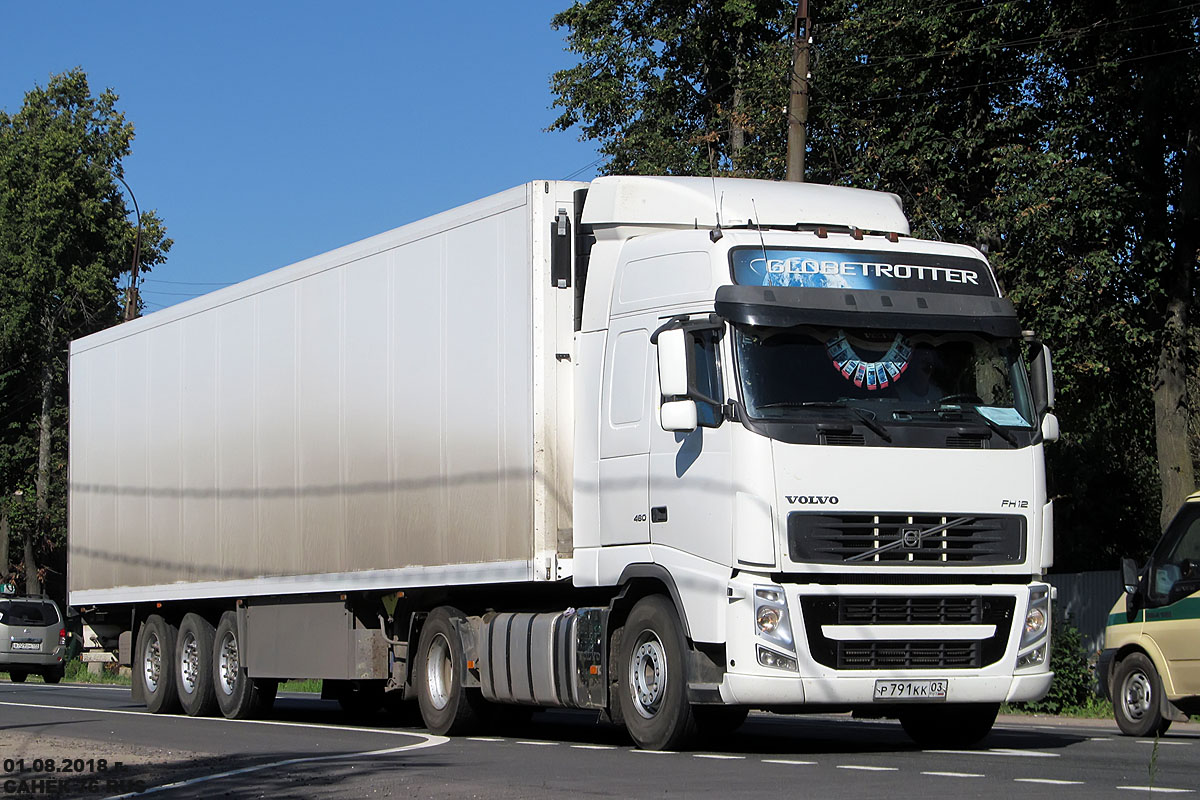 Бурятия, № Р 791 КК 03 — Volvo ('2008) FH.460