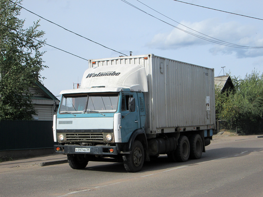 Амурская область, № К 097 МВ 28 — КамАЗ (общая модель)