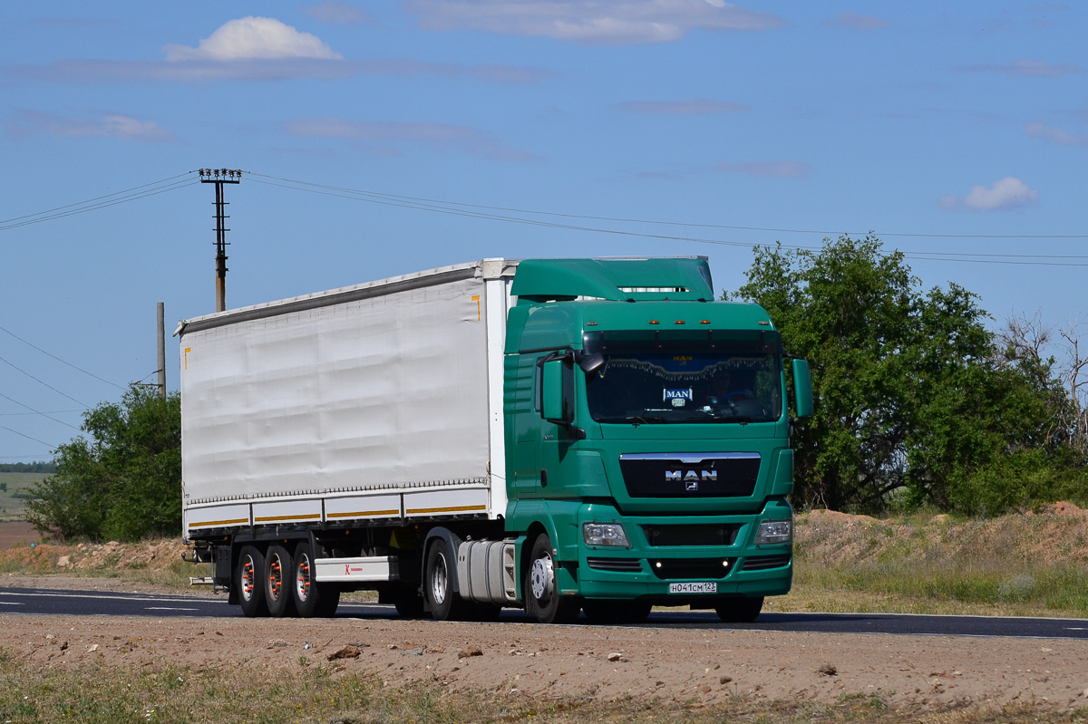 Краснодарский край, № Н 041 СМ 123 — MAN TGX ('2007) 18.400