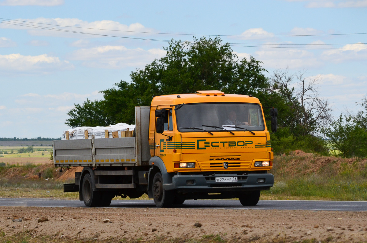 Волгоградская область, № В 226 УЕ 26 — КамАЗ-4308-A3