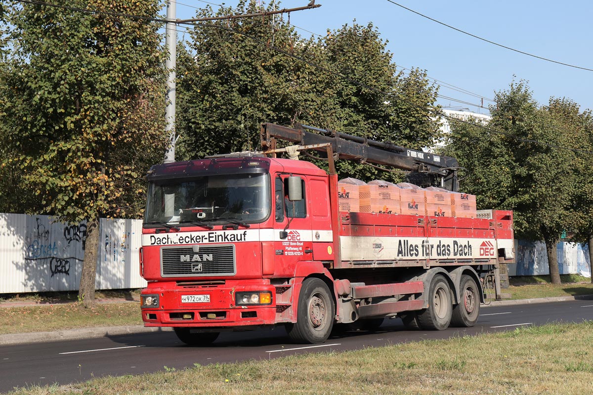 Калининградская область, № Н 972 ОК 39 — MAN F2000 26.403