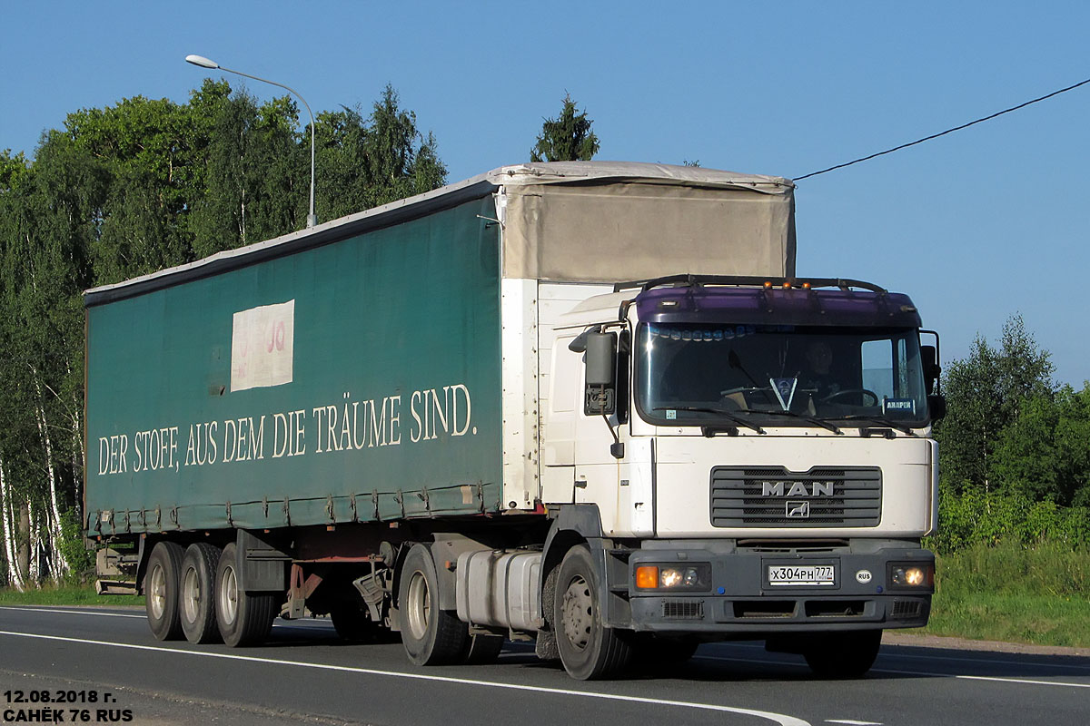 Москва, № Х 304 РН 777 — MAN F2000 19.414