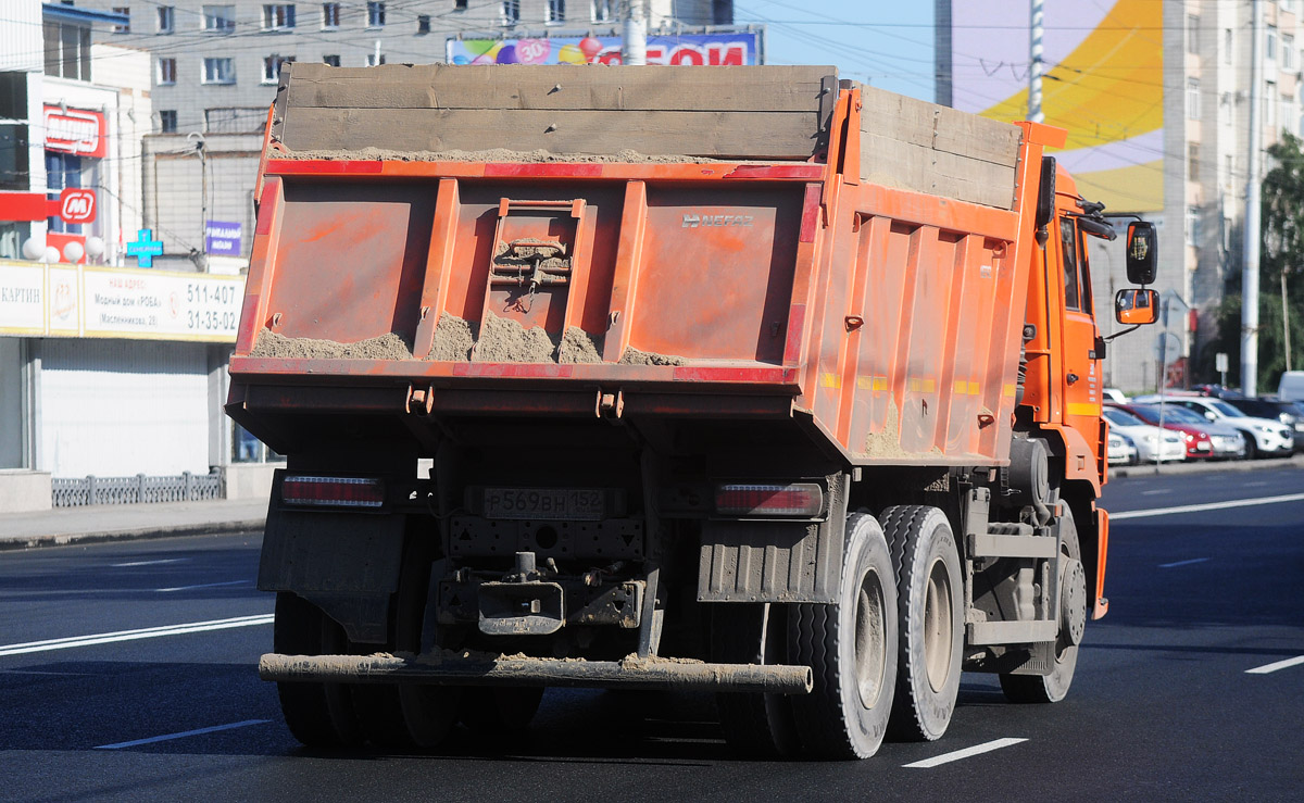 Нижегородская область, № Р 569 ВН 152 — КамАЗ-65115-L4