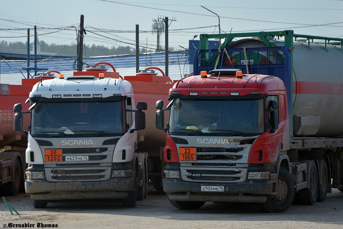 Саха (Якутия), № А 934 МВ 14 — Scania ('2011) P440