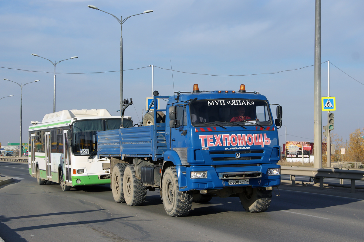 Саха (Якутия), № С 308 КС 14 — КамАЗ-43118-24