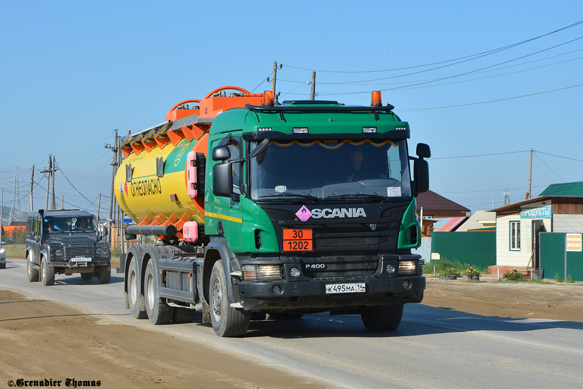 Саха (Якутия), № К 495 МА 14 — Scania ('2011) P400