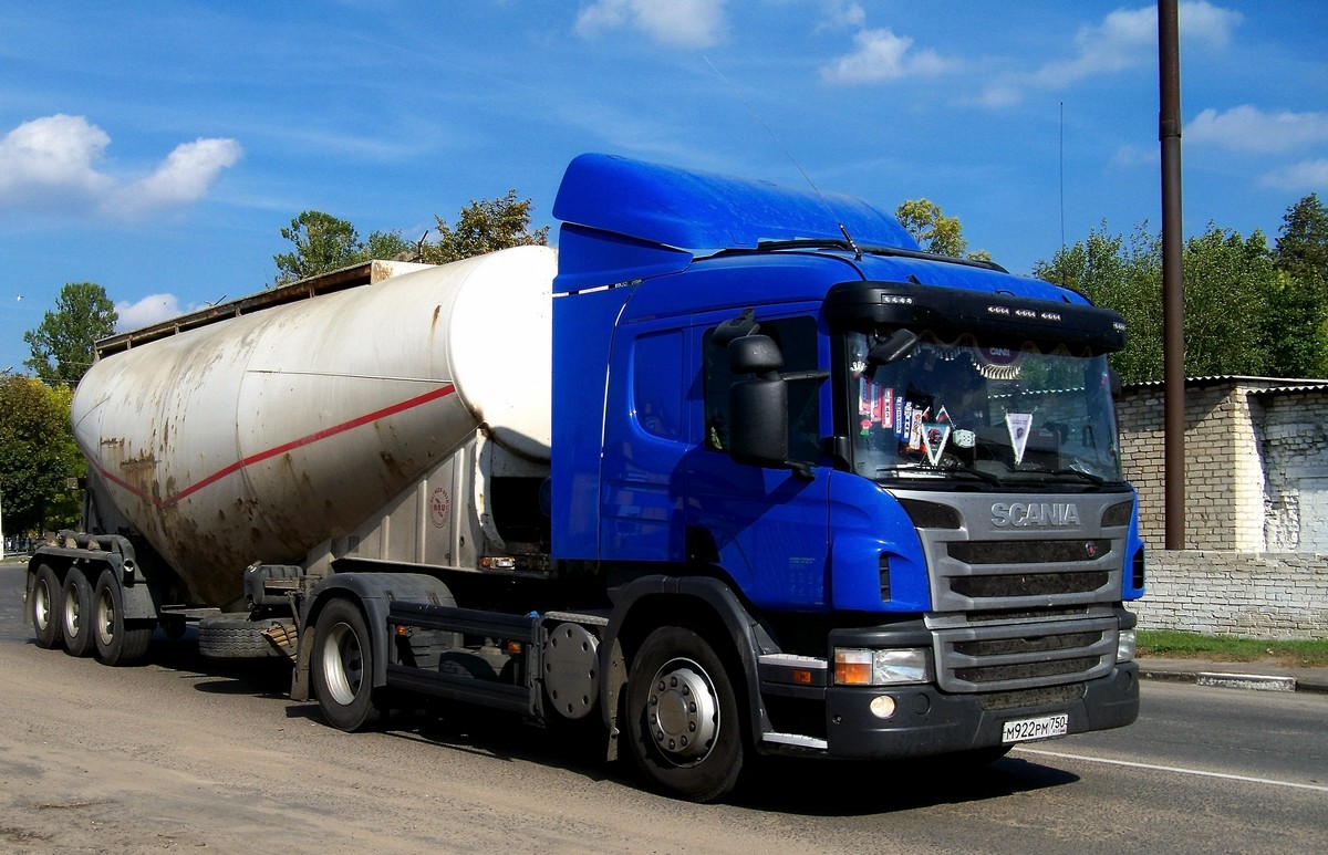 Московская область, № М 922 РМ 750 — Scania ('2011) P360