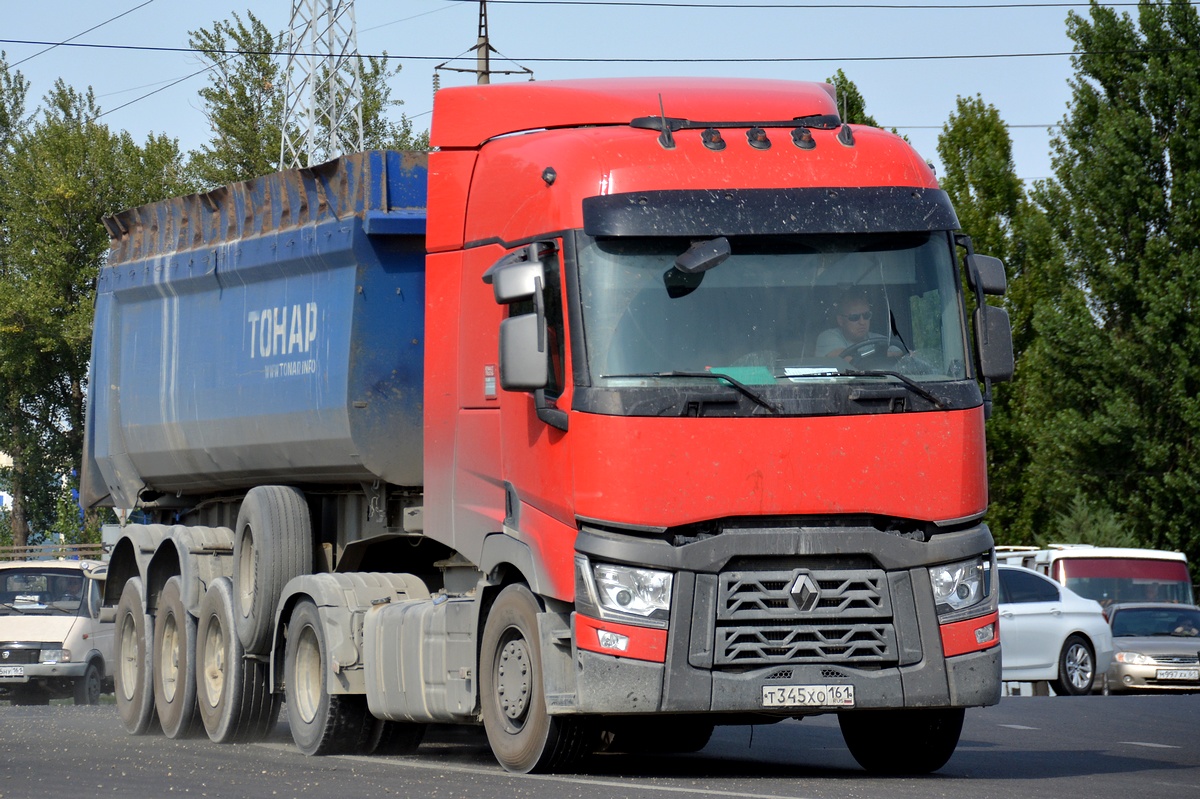 Ростовская область, № Т 345 ХО 161 — Renault T-Series ('2013)