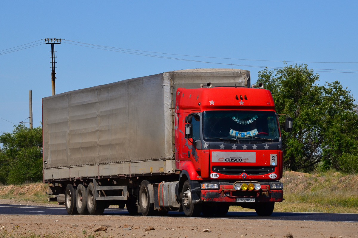 Волгоградская область, № Р 822 ВУ 34 — Renault Premium ('1996)