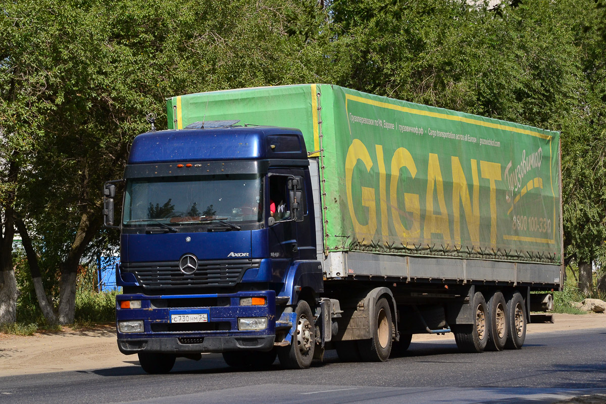 Волгоградская область, № С 730 НМ 34 — Mercedes-Benz Axor 1840