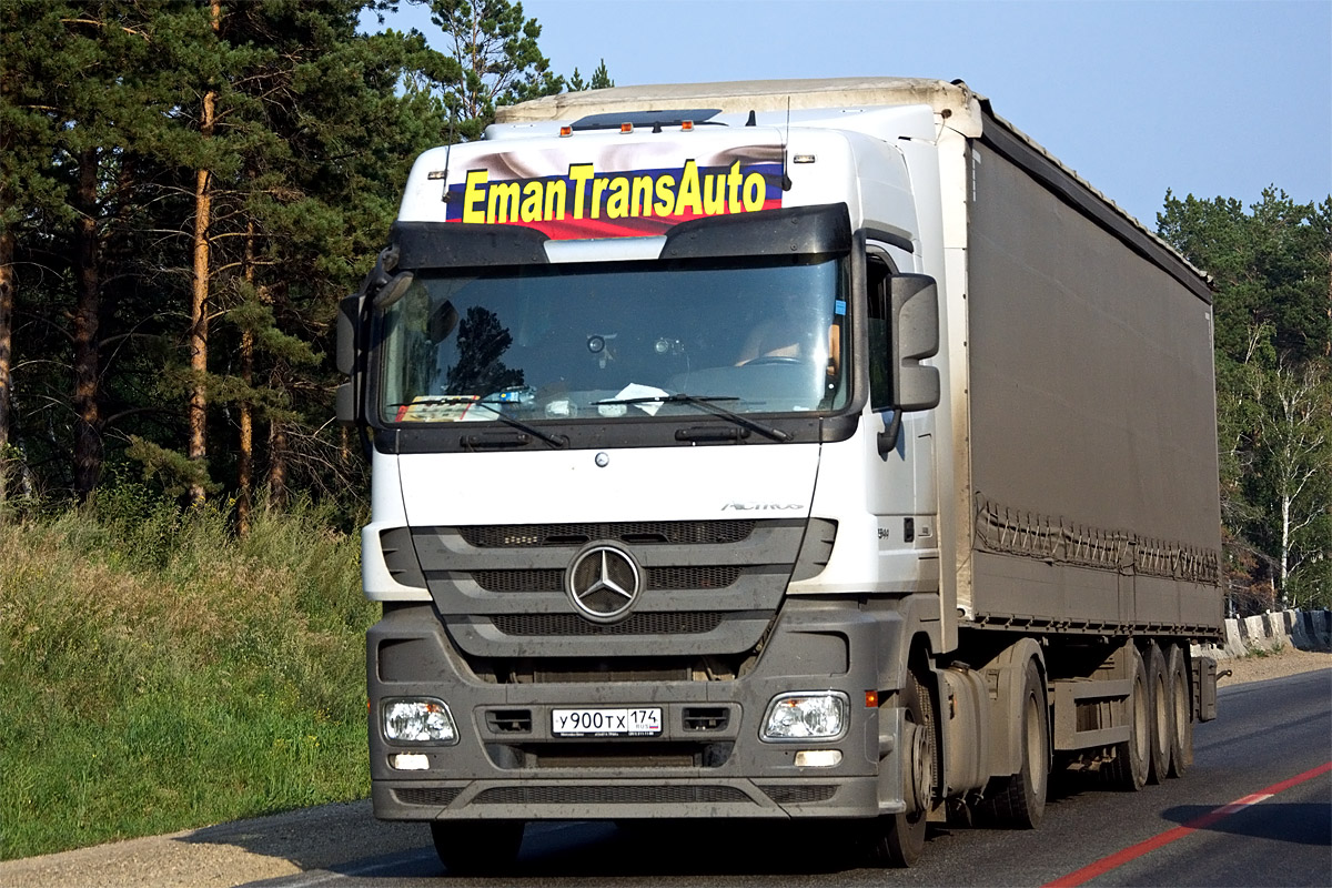 Челябинская область, № У 900 ТХ 174 — Mercedes-Benz Actros ('2009) 1844