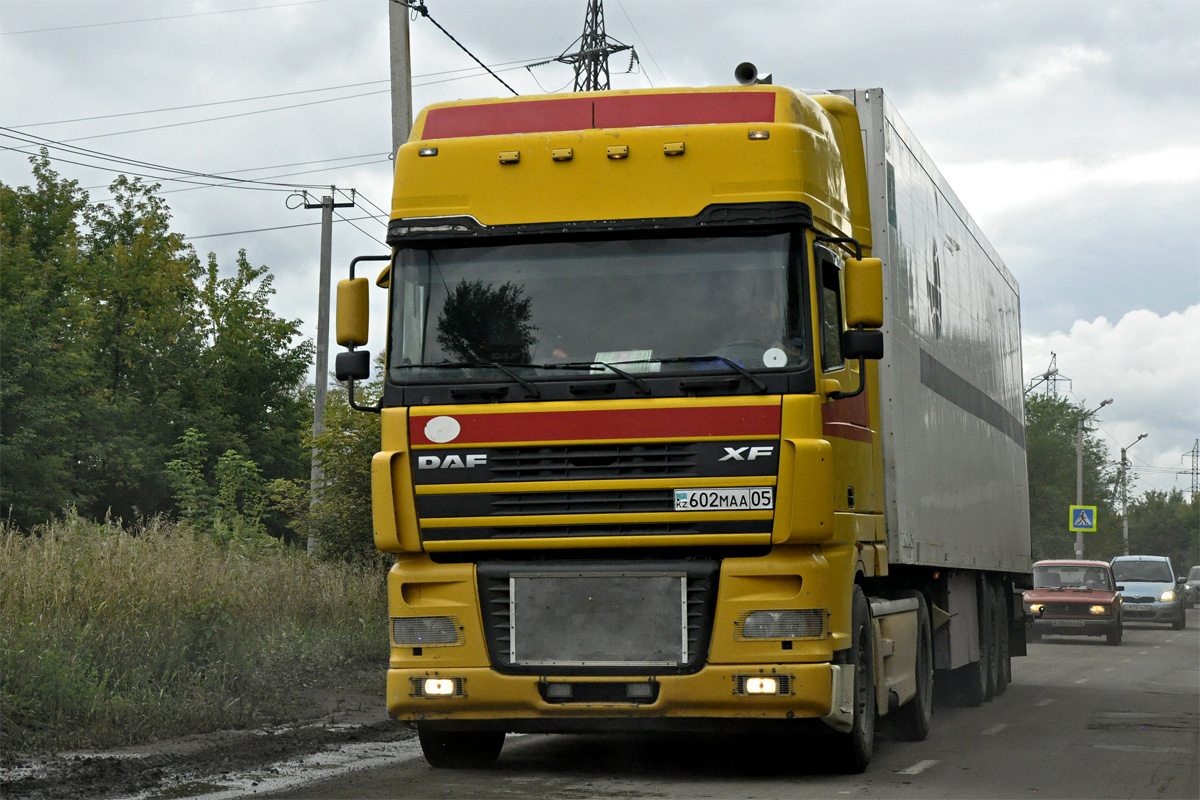 Алматинская область, № 602 MAA 05 — DAF XF95 FT