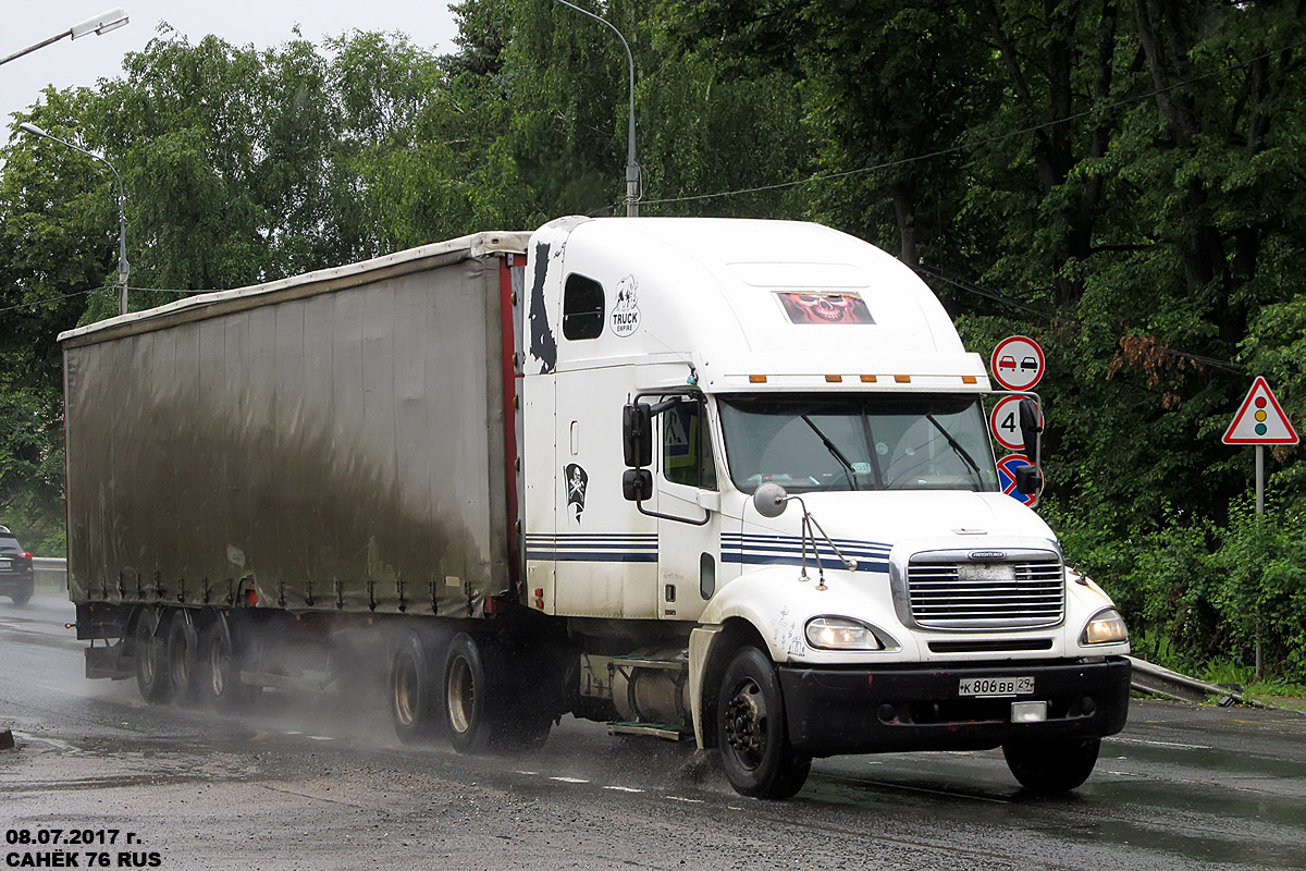 Архангельская область, № К 806 ВВ 29 — Freightliner Columbia