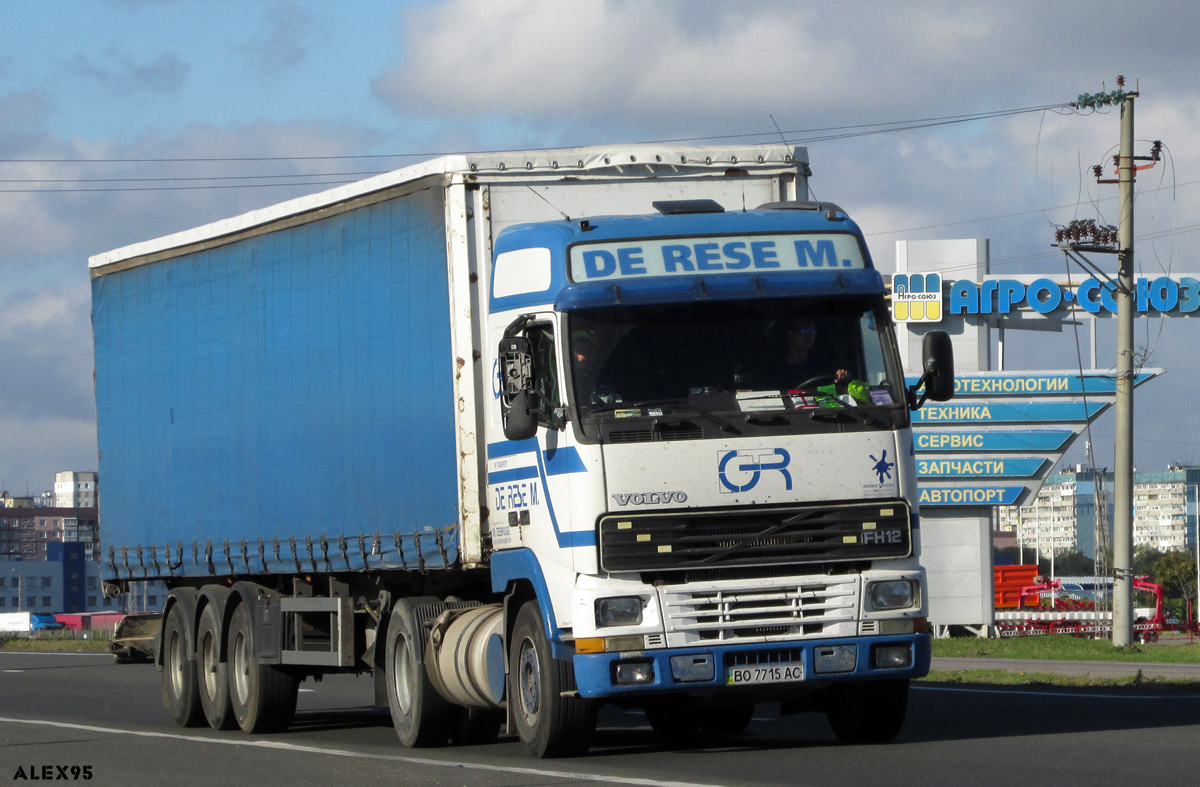 Тернопольская область, № ВО 7715 АС — Volvo ('1993) FH12.380