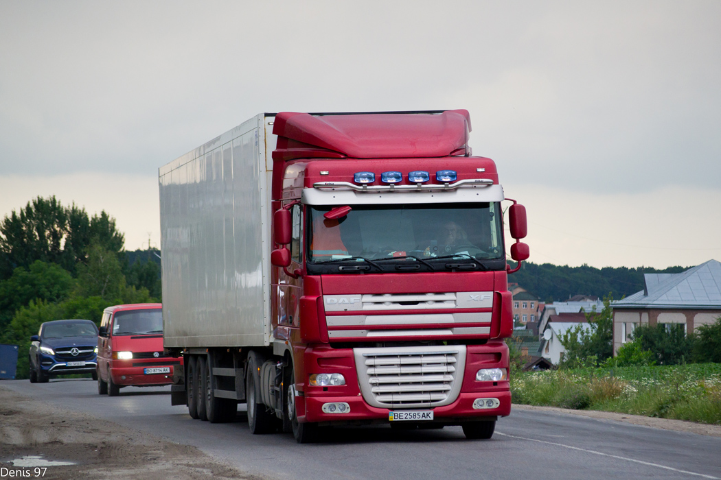 Николаевская область, № ВЕ 2585 АК — DAF XF105 FT