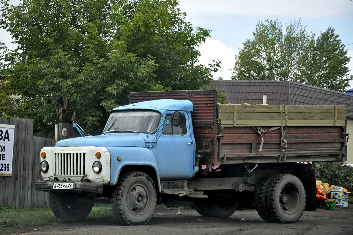 Алтайский край, № В 765 РА 22 — ГАЗ-53-12
