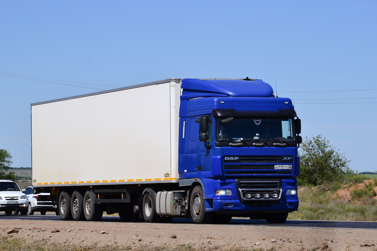 Ставропольский край, № О 715 ТТ 26 — DAF XF105 FT