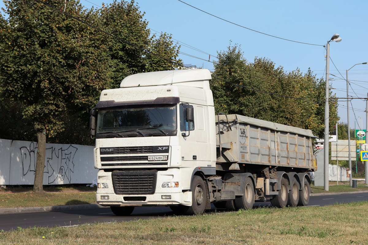 Калининградская область, № К 624 ММ 39 — DAF XF95 FT