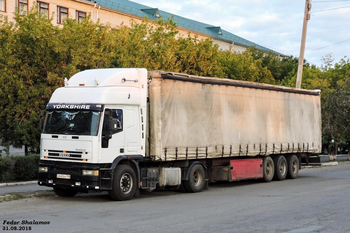 Свердловская область, № А 640 ЕК 196 — IVECO EuroTech