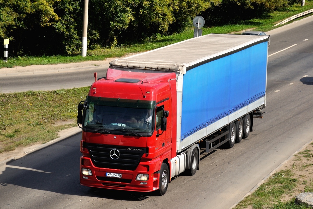 Польша, № WR 8577W — Mercedes-Benz Actros ('2003) 1844