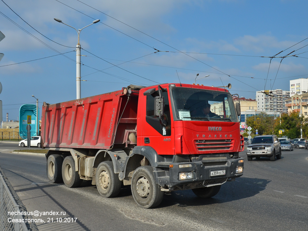 Севастополь, № А 359 ОС 92 — IVECO Trakker ('2004)