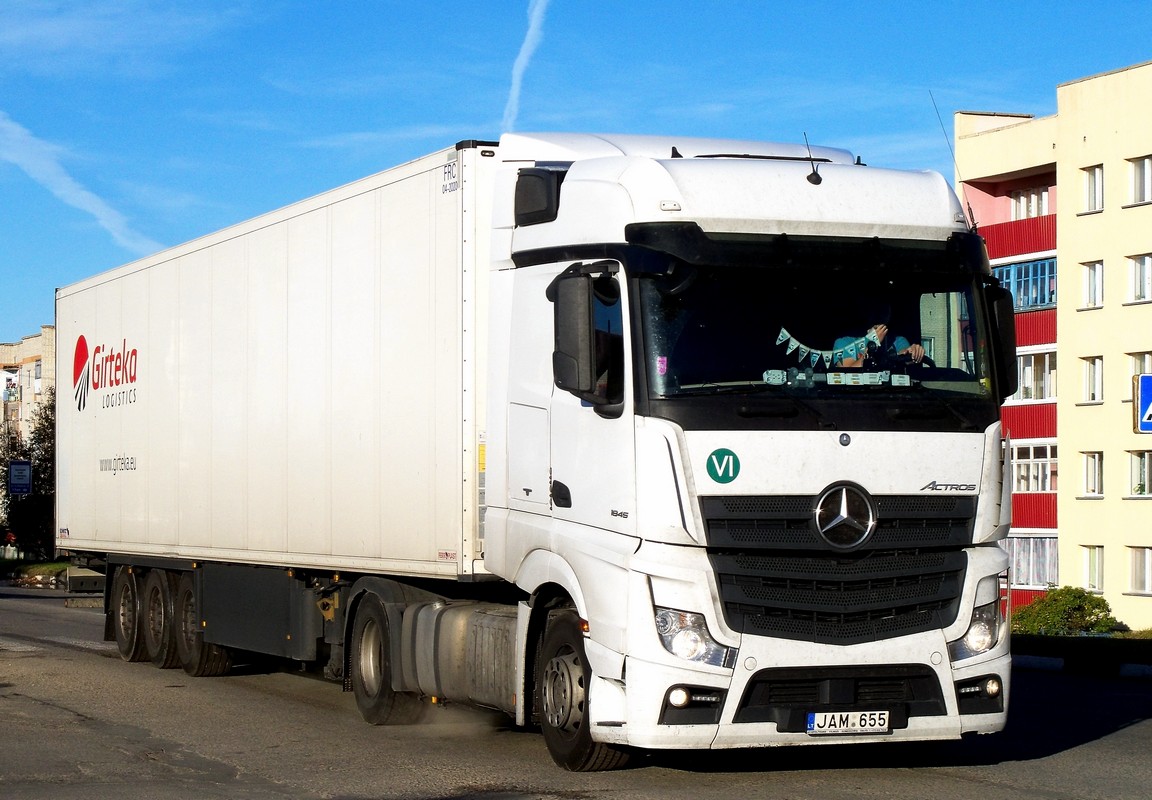 Литва, № JAM 655 — Mercedes-Benz Actros ('2011) 1845