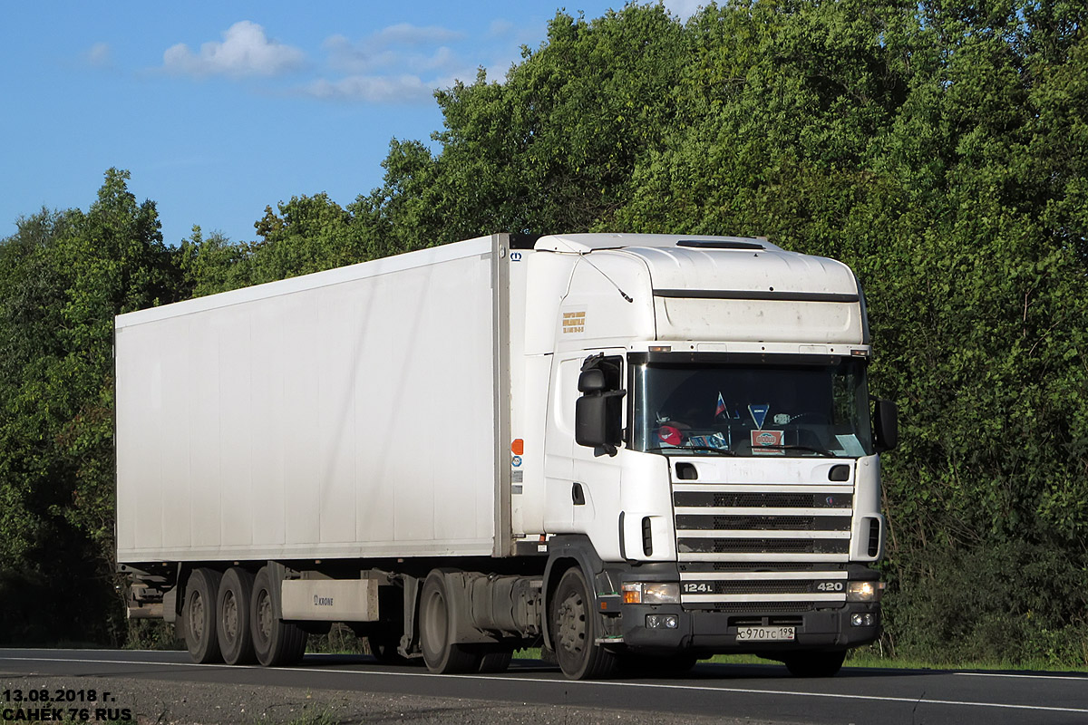 Москва, № С 970 ТС 199 — Scania ('1996) R124L