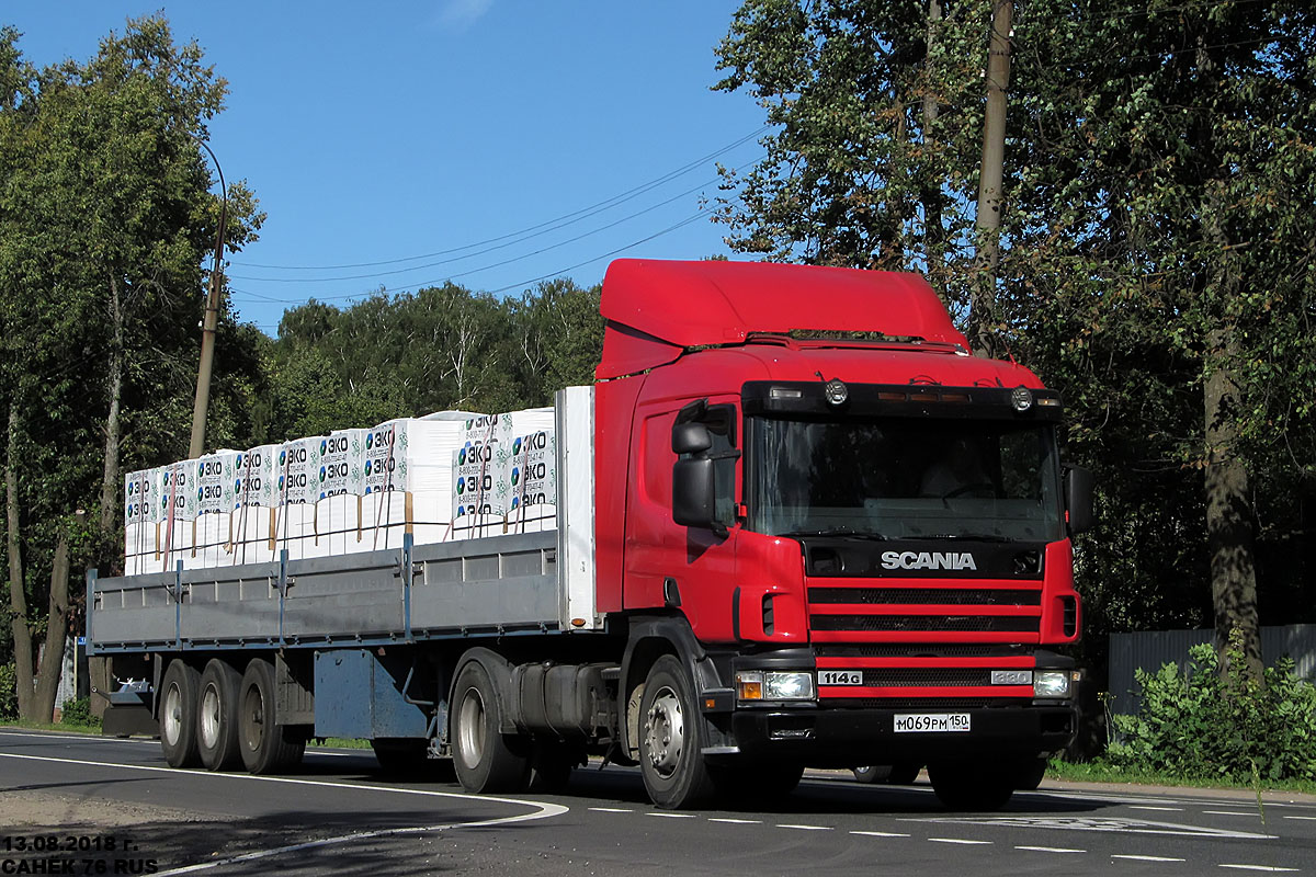 Московская область, № М 069 РМ 150 — Scania ('1996) P114G