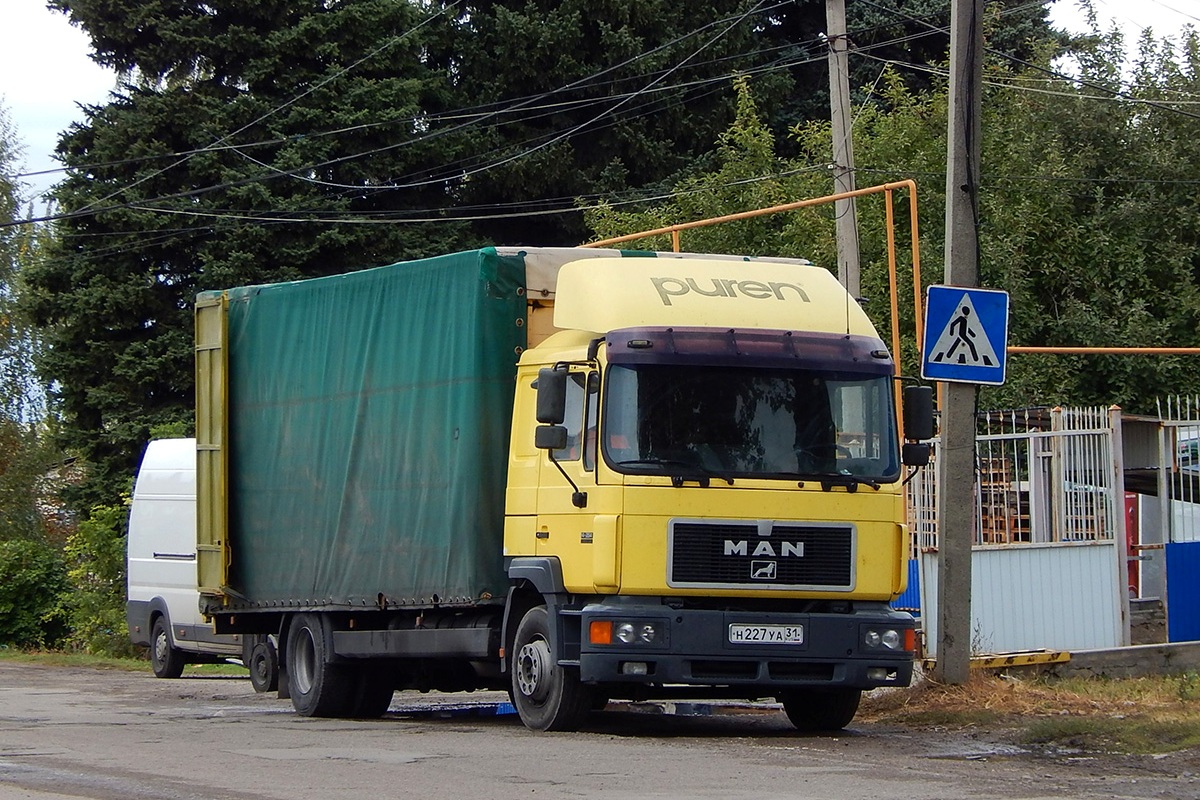 Белгородская область, № Н 227 УА 31 — MAN M2000 (общая модель)