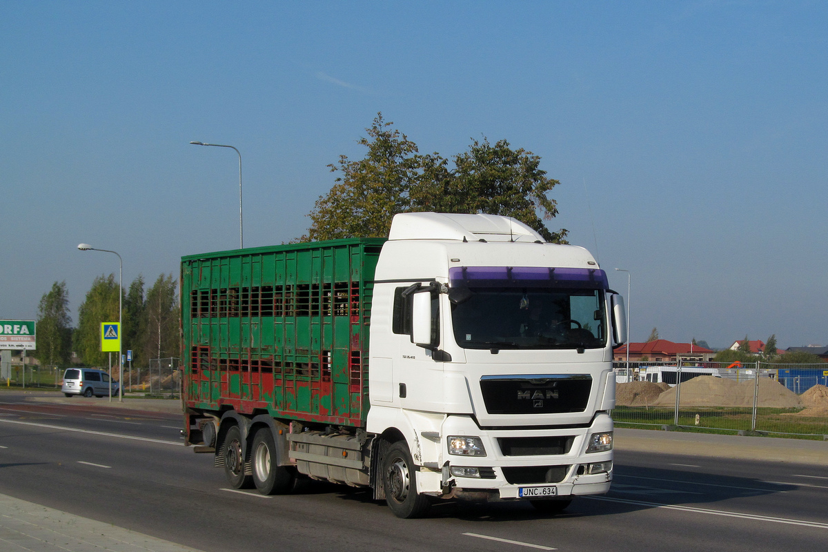 Литва, № JNC 634 — MAN TGX ('2007) 26.400