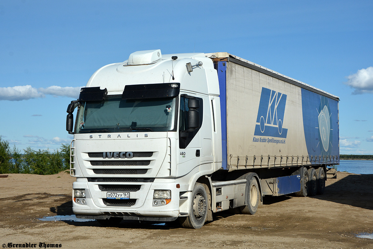 Ростовская область, № Х 072 УУ 161 — IVECO Stralis ('2007) 460