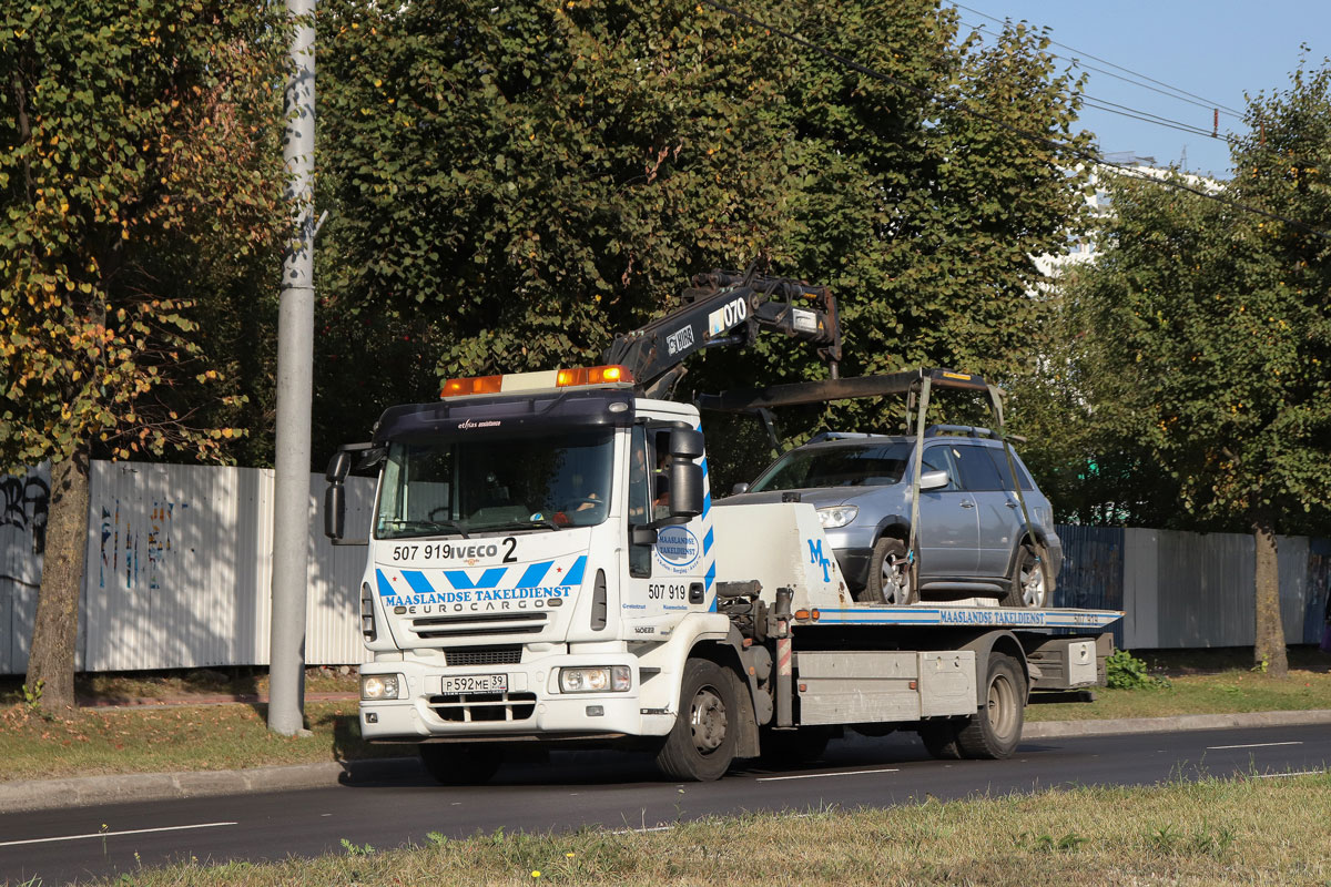 Калининградская область, № Р 592 МЕ 39 — IVECO EuroCargo ('2002)