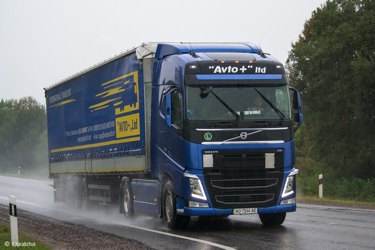 Закарпатская область, № АО 7244 АЕ — Volvo ('2012) FH.460