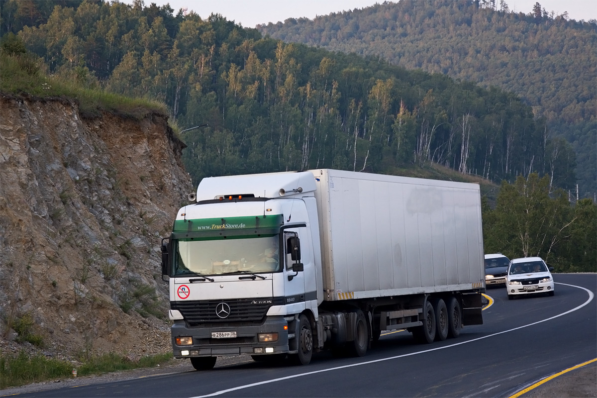 Иркутская область, № В 286 РР 38 — Mercedes-Benz Actros ('1997) 1840