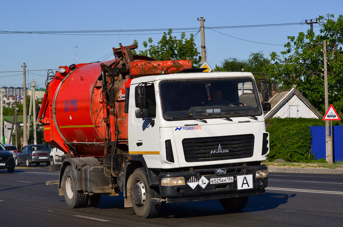 Волгоградская область, № В 525 АН 134 — МАЗ-5340B2