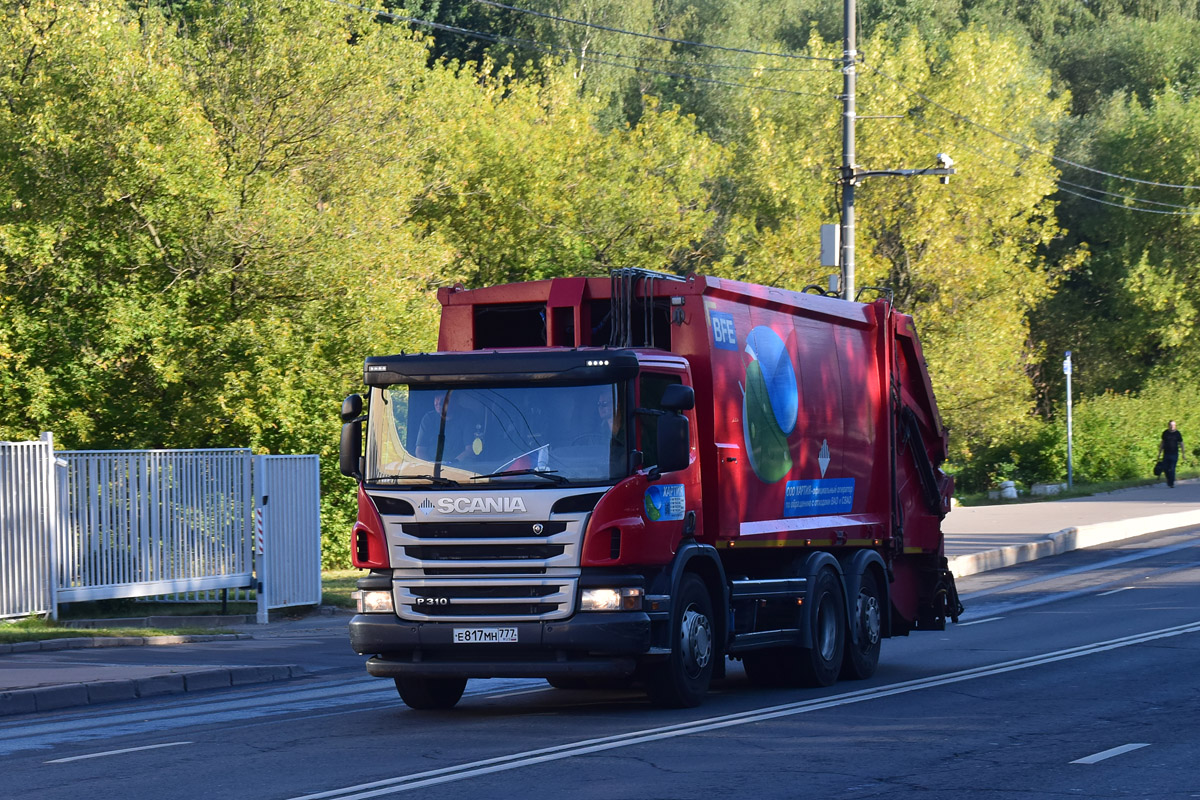 Москва, № Е 817 МН 777 — Scania ('2011) P310