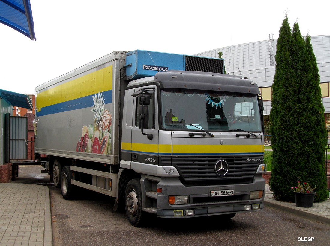 Гомельская область, № АІ 5636-3 — Mercedes-Benz Actros ('1997) 2535