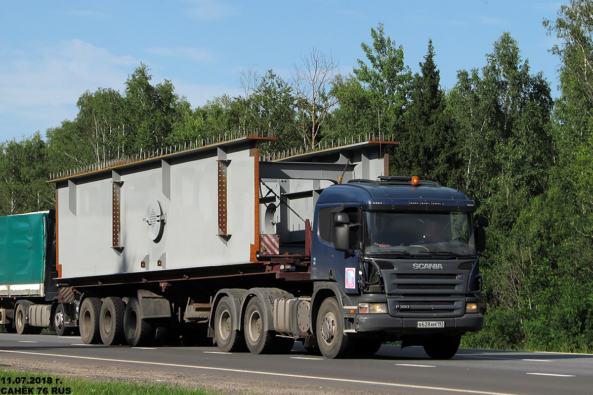 Москва, № В 628 АМ 197 — Scania ('2004) P380