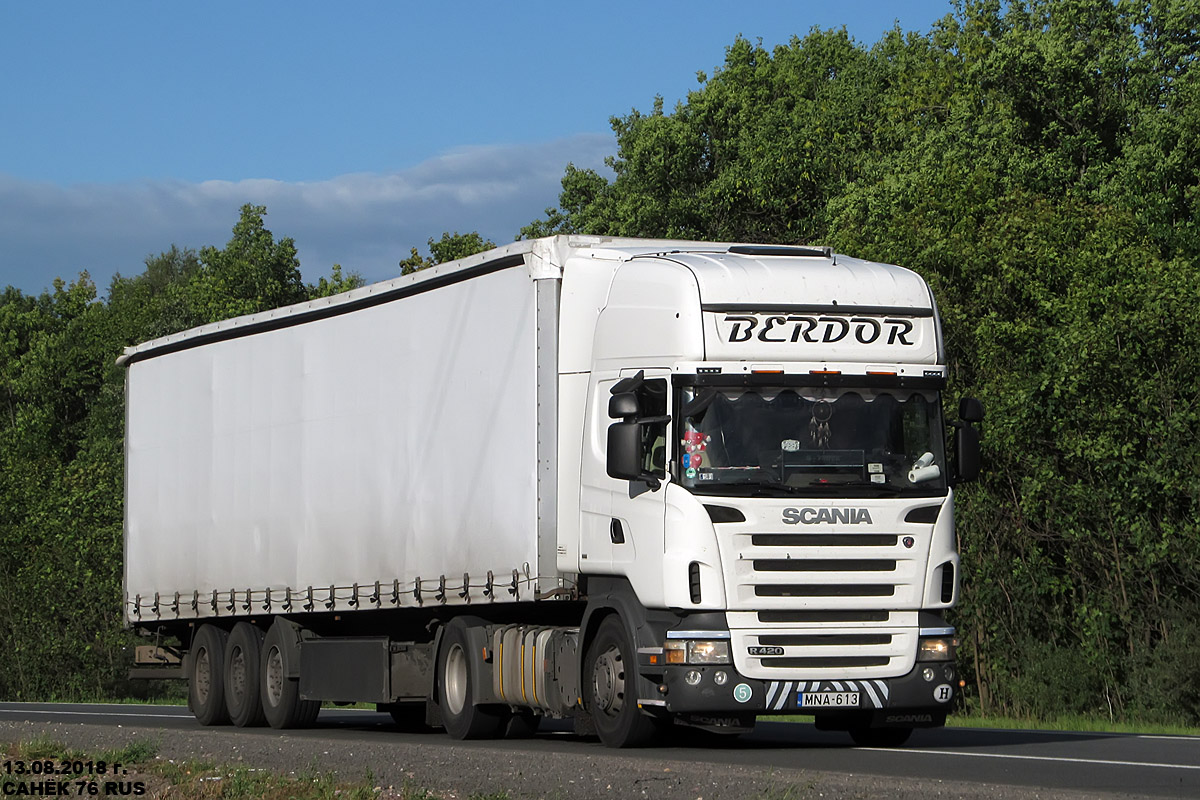 Венгрия, № MNA-613 — Scania ('2004) R420