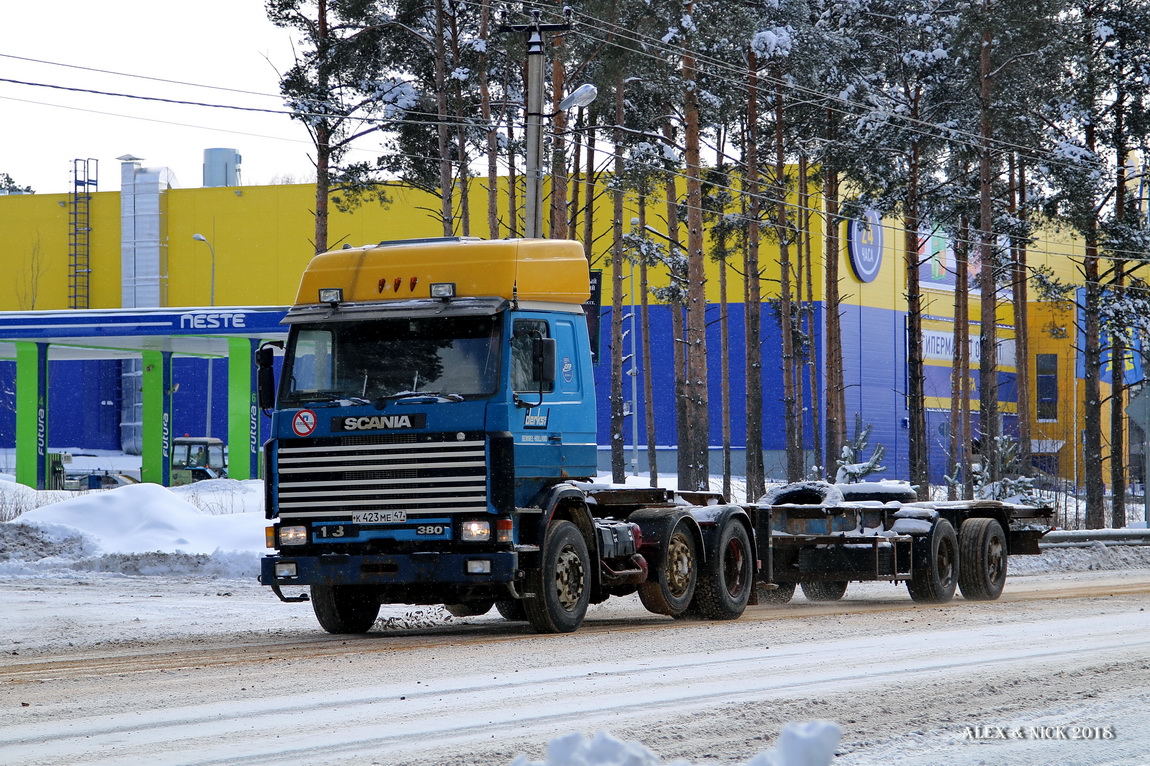 Ленинградская область, № К 423 МЕ 47 — Scania (II) R113H