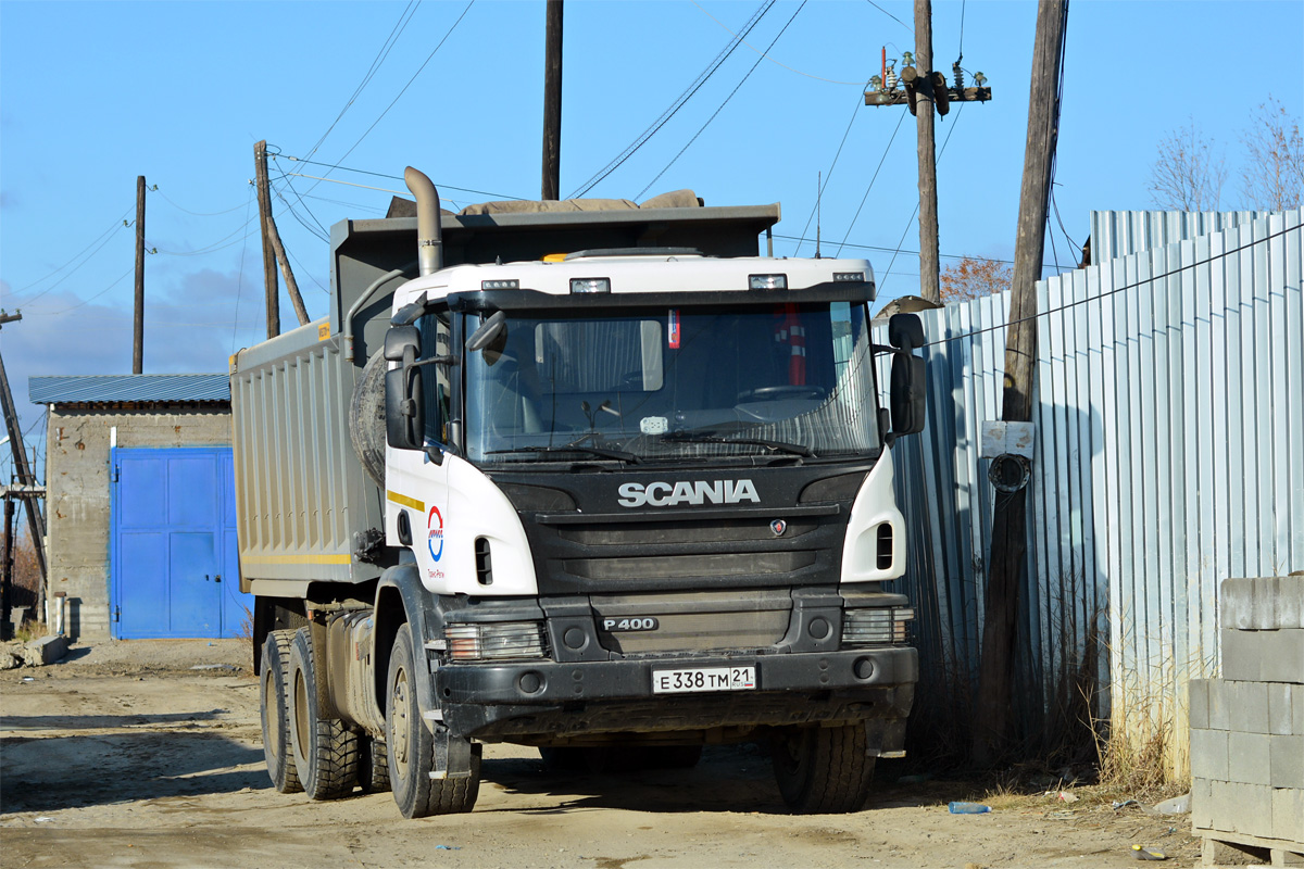 Чувашия, № Е 338 ТМ 21 — Scania ('2011) P400