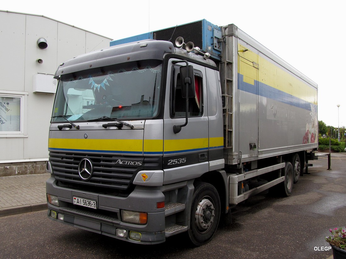 Гомельская область, № АІ 5636-3 — Mercedes-Benz Actros ('1997) 2535