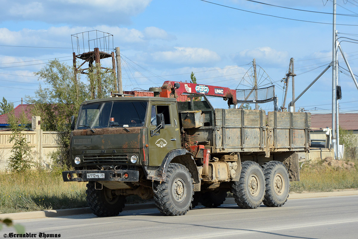 Саха (Якутия), № А 112 МА 38 — КамАЗ-43101