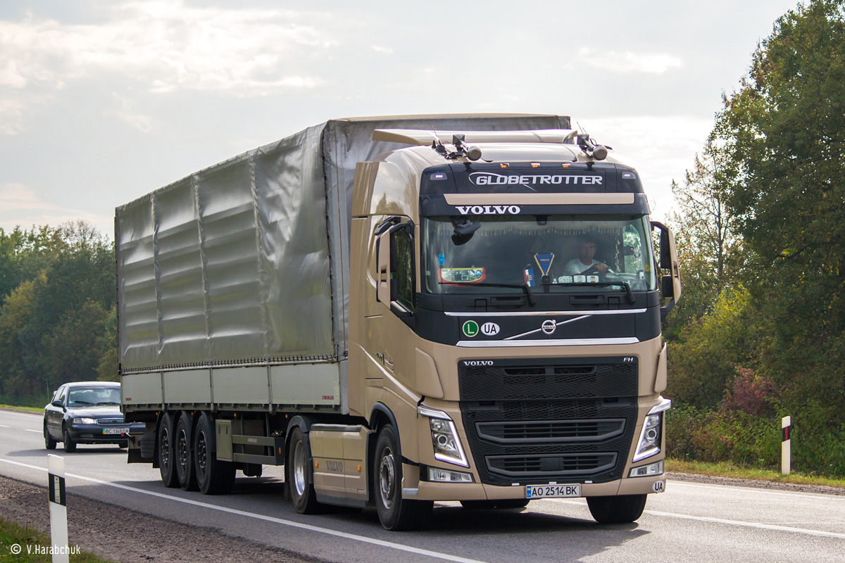 Закарпатская область, № АО 2514 ВК — Volvo ('2012) FH.460