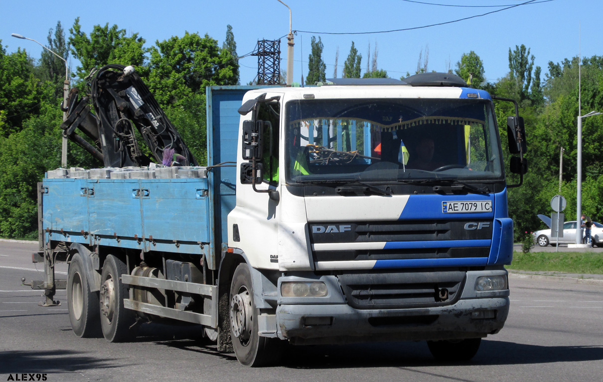 Днепропетровская область, № АЕ 7079 ІС — DAF CF75 FAG