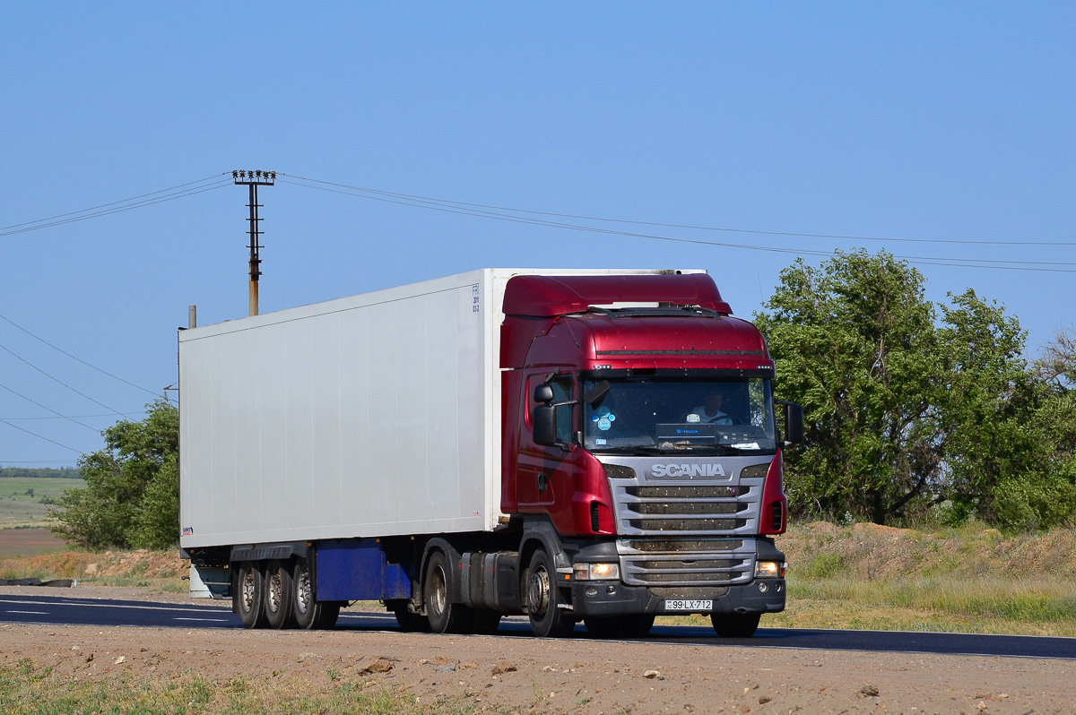 Азербайджан, № 99-LX-712 — Scania ('2009, общая модель)